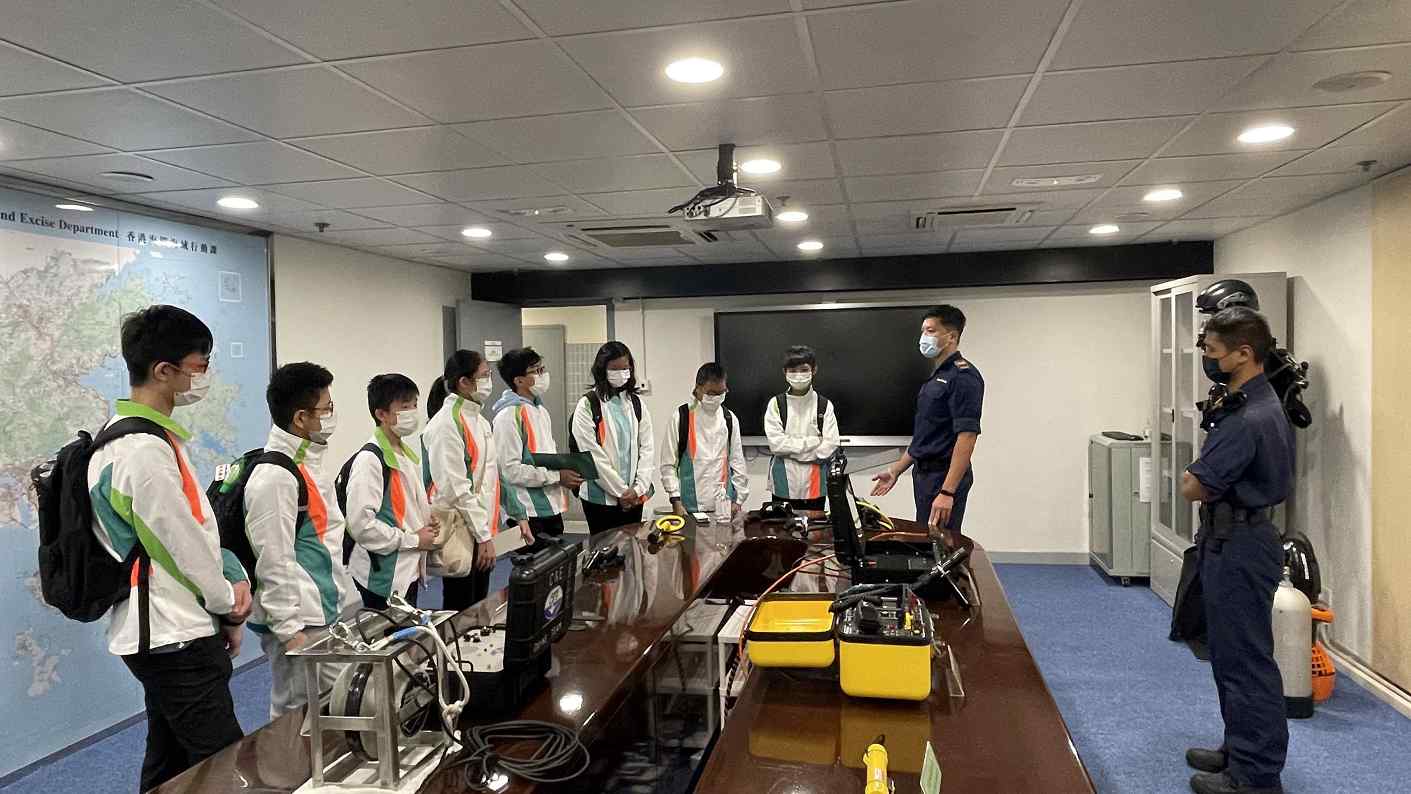 參觀香港海關船隊基地-活動花絮26