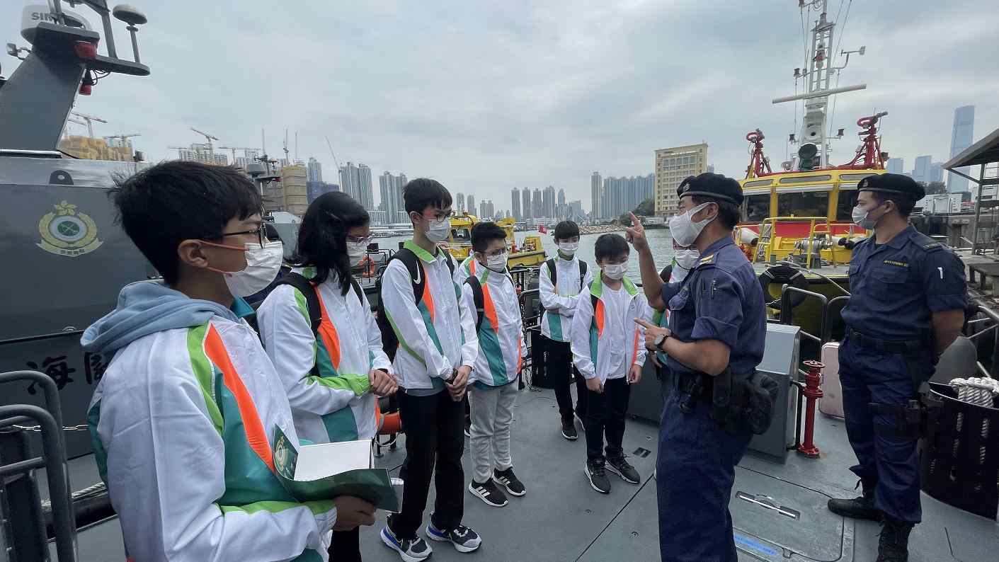 參觀香港海關船隊基地-活動花絮24