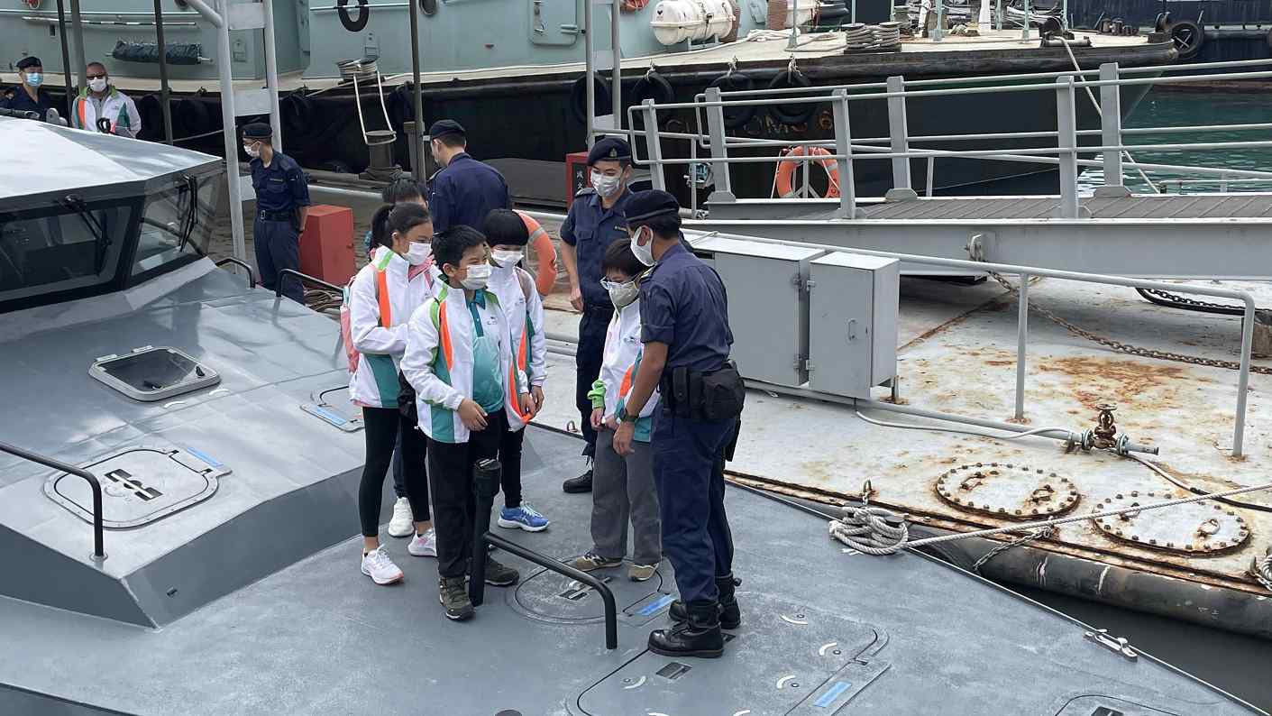 參觀香港海關船隊基地-活動花絮15