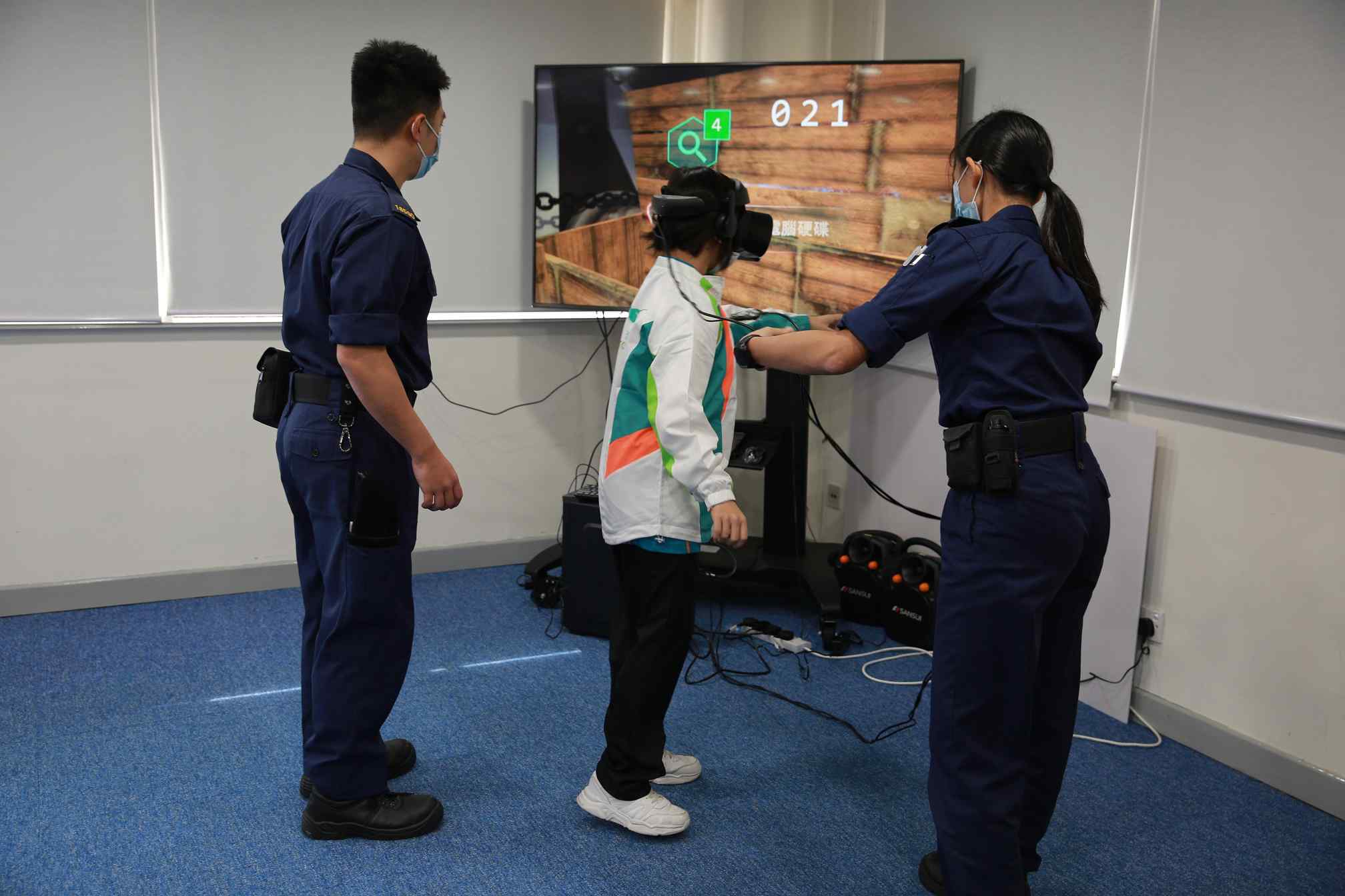 參觀香港海關船隊基地-活動花絮8