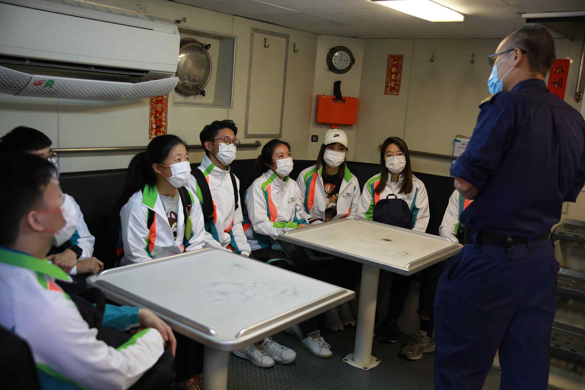 參觀香港海關船隊基地-活動花絮7