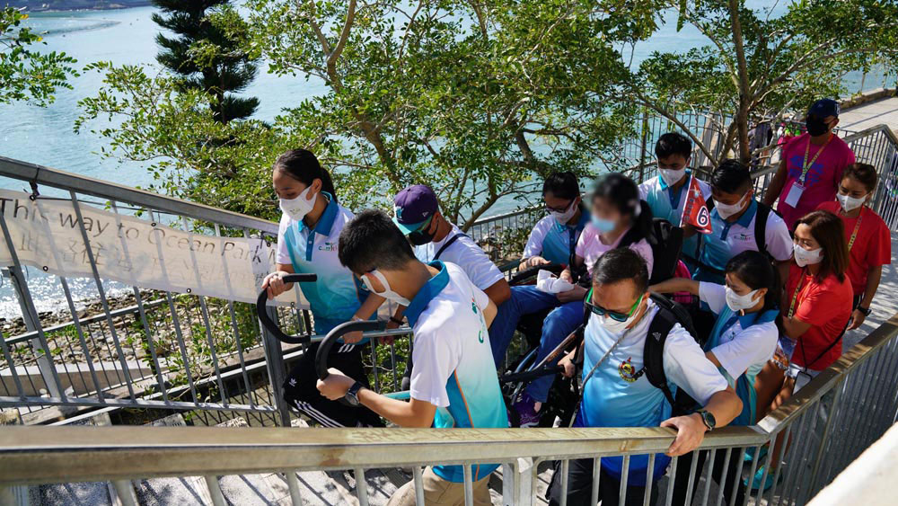 義工活動 - 「極地同行」傷健越野人力車環島接力行2022-活動花絮3