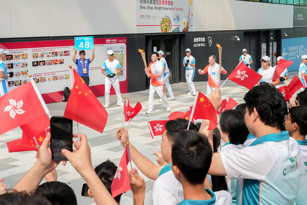 第十五屆全國運動會火炬傳遞打氣團-活動花絮4