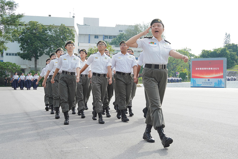 少年警訊周年會操暨升旗比賽頒獎典禮2025