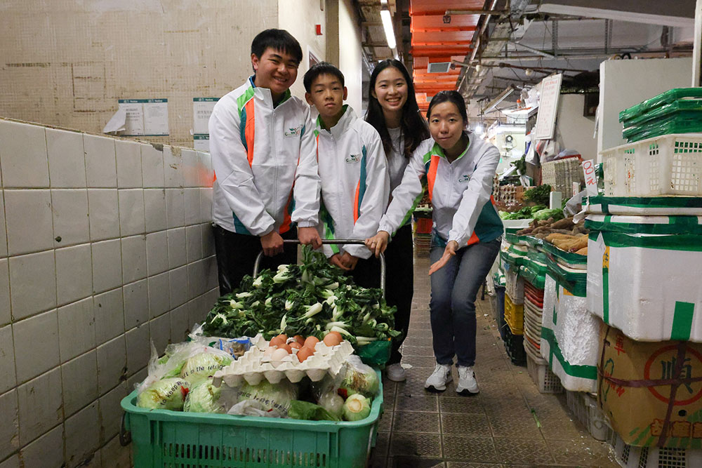剩食回收 新春送暖